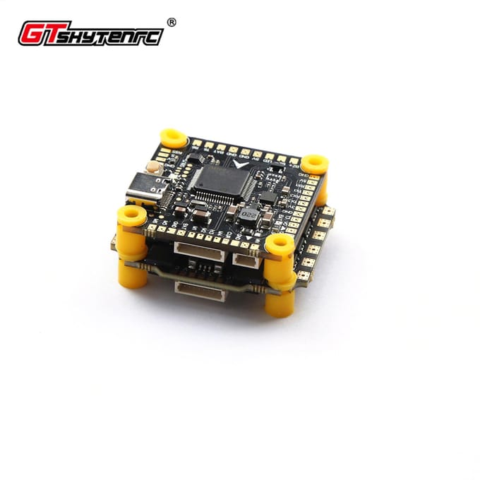 GTSKYTENRC Tracker F405 V2 F4 V3S Vluchtcontroller FC BLS-50A 4-in-1 ESC Stack voor Afstandsbediening FPV zwart