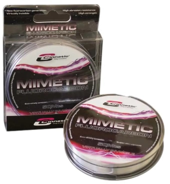 Cinnetic Mimetic Flurocarbon 50 M Transparant 0.200 mm