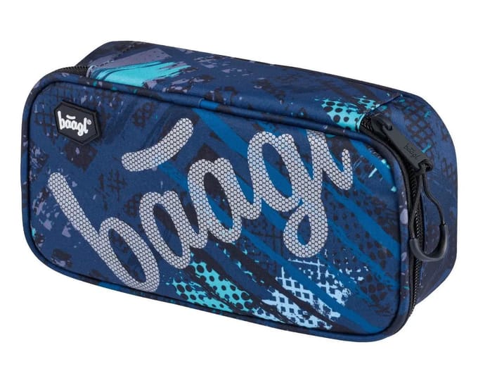 Baagl School etui Skate Structures 1-rits