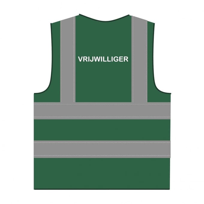 Vrijwilliger hesje RWS donkergroen
