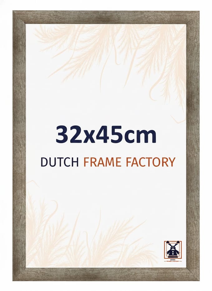 Fotolijst 32x45 cm - MDF - Metaal Vintage - Benno