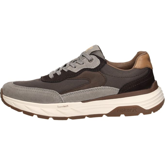 Rieker Sneakers grijs Synthetisch - Maat 43