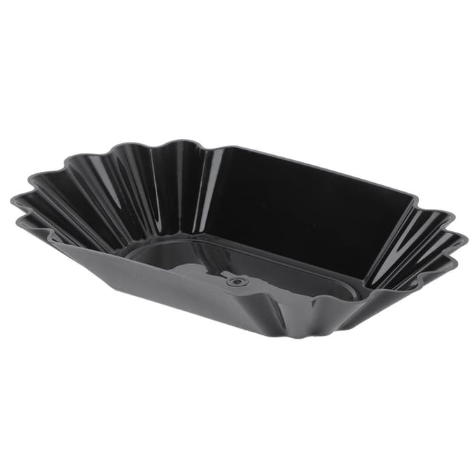 Plat de Présentation d'Échantillons de Grains de Café en Plastique PP de Qualité Alimentaire Récipient de Rangement Accessoire de Cuisine blanc