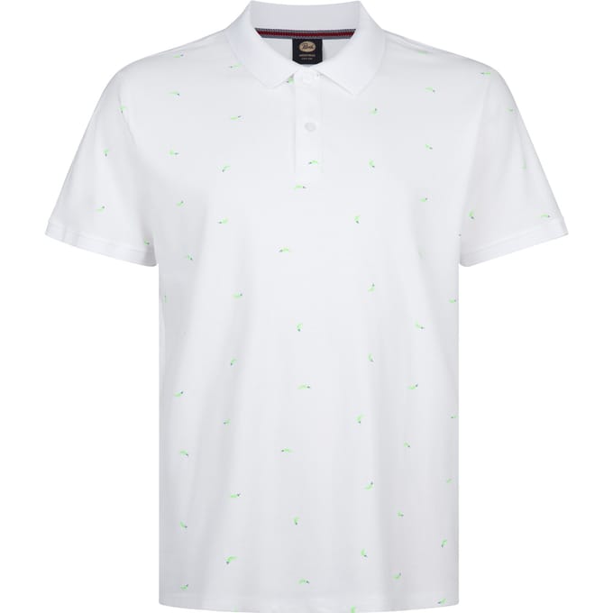 Petrol Industries - Heren Plus Size polo met korte mouwen Chassis - Wit