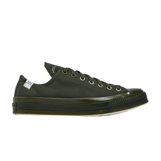 A-Cold-Wall* x Converse Chuck 70 Low 'Diepgroen' 37.5 black