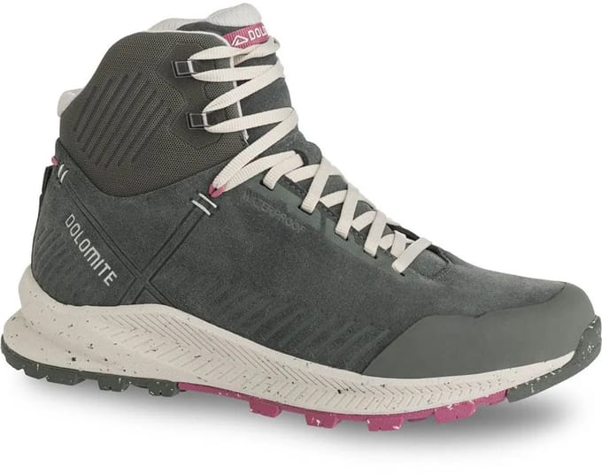 Dolomite Carezza Leather Mid Wp Wandelschoenen Grijs EU 40 Vrouw