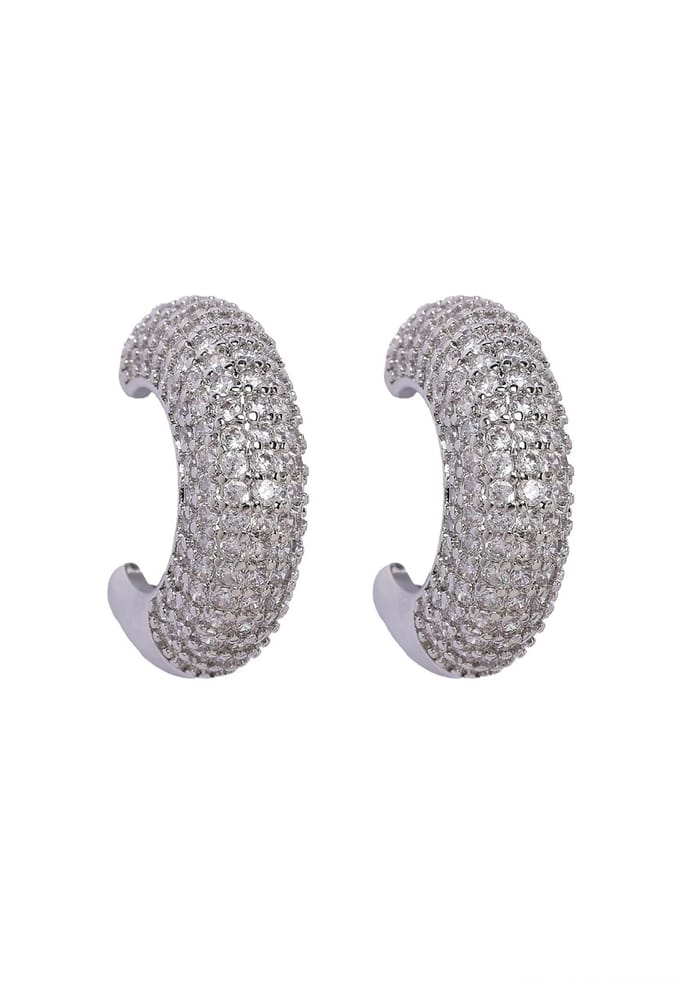 AVANT-GARDE PARIS Oorbellen - Mini Hoops - Dainty Hoops - Zilver - Lichtgewicht - Sprankelend Design