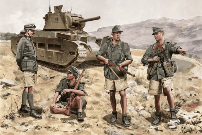 Dragon Modelbouwpakket Militaire voertuigen - 6742 Gebirgsjäger Crete 1941 Plastic - 1:35 - Modelbouw