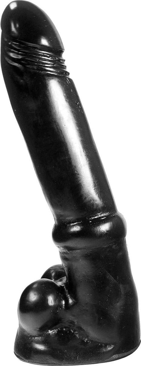 Dark Crystal XXL Dildo 30,5 x 7 cm - zwart