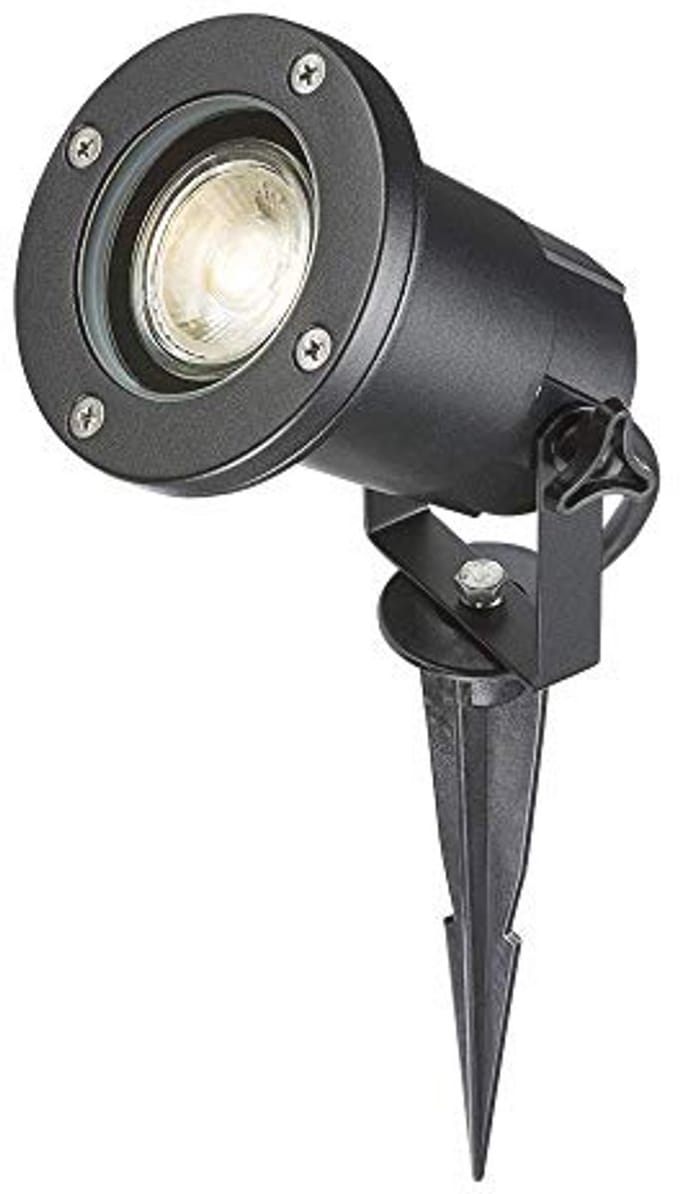 GU10 Grondpen - 230V IP65 10W - Zwart
