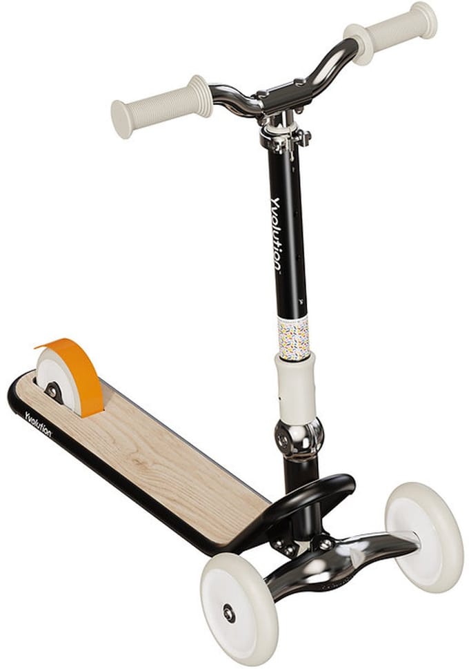 Yvolution - Glider classic step – Blauw – Opvouwbaar en verstelbaar