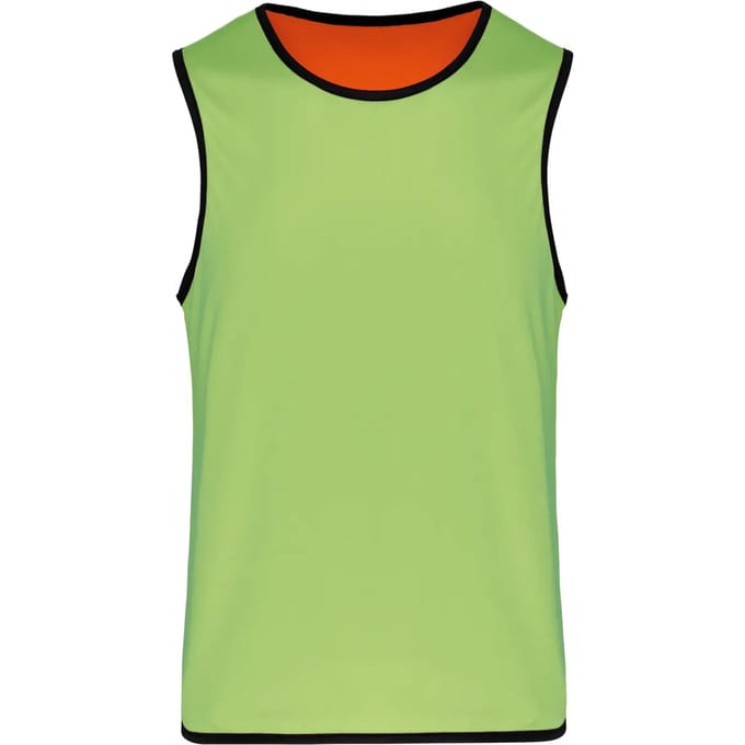 SportOvergooier Unisex S/M Proact Lime / Spicy Orange 100% Polyester