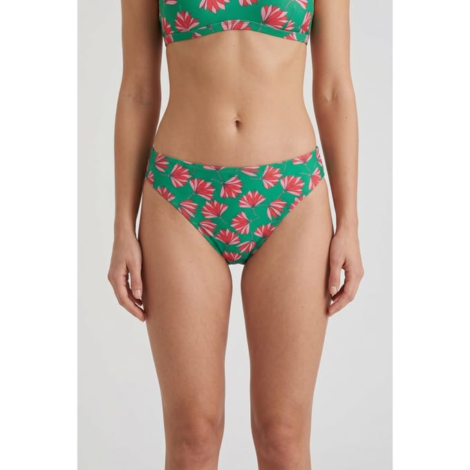 Shiwi Regular Bikini Bottom Blossom Tropic Green Blossom Größe: 36 | Bikinis Outlet | Damen | Grün