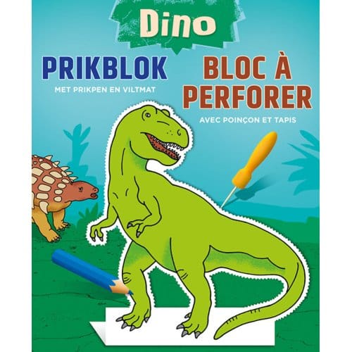 Dino prikblok Educatieve boeken (spelletjes en raadsels)