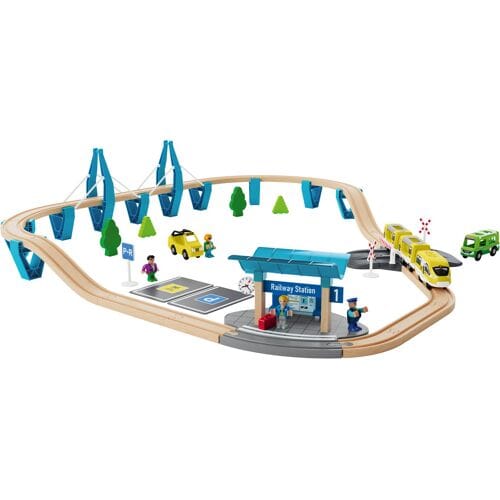 Playtive Houten treinbaan (Passagierstrein)