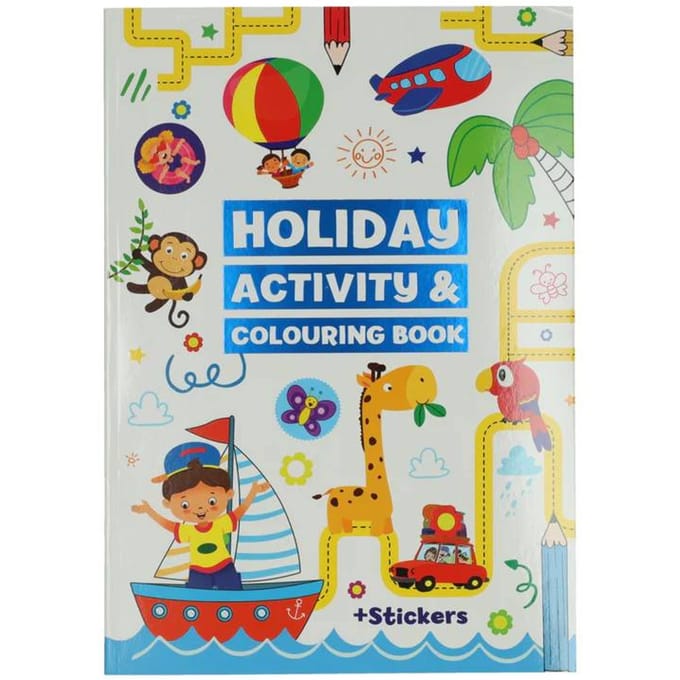 Wins Holland - Holiday Coloring and Activity Book with Stickers