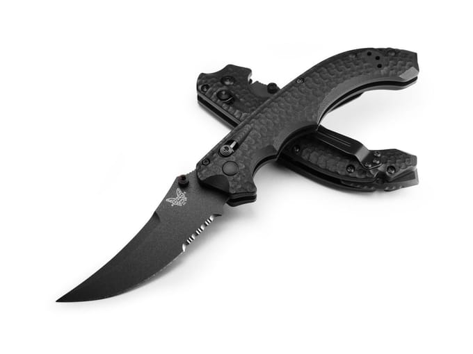 Benchmade Mini Bedlam Black Cerakote