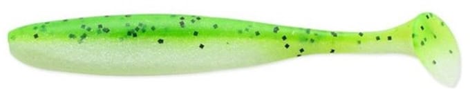 Keitech Easy Shiner | 4.5 Inch Chartreuse Pepper Shad 4.5 / 11.5cm Chartreuse Pepper Shad