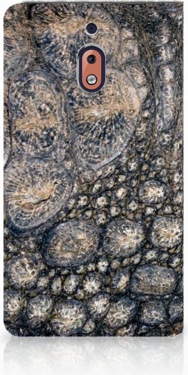 Nokia 2.1 2018 Hoesje maken Krokodillenprint