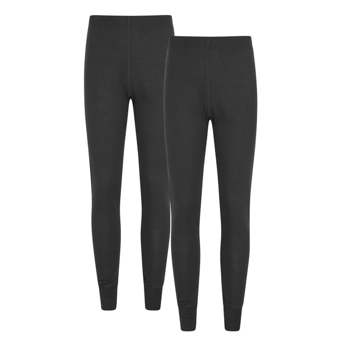 Mountain Warehouse Dames/Dames Talus Thermische Base Layer Legging (Set van 2) (Zwart)