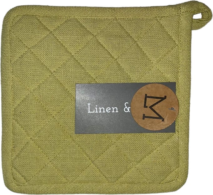 Linen & More - 2 Pannenlappen - Pampas