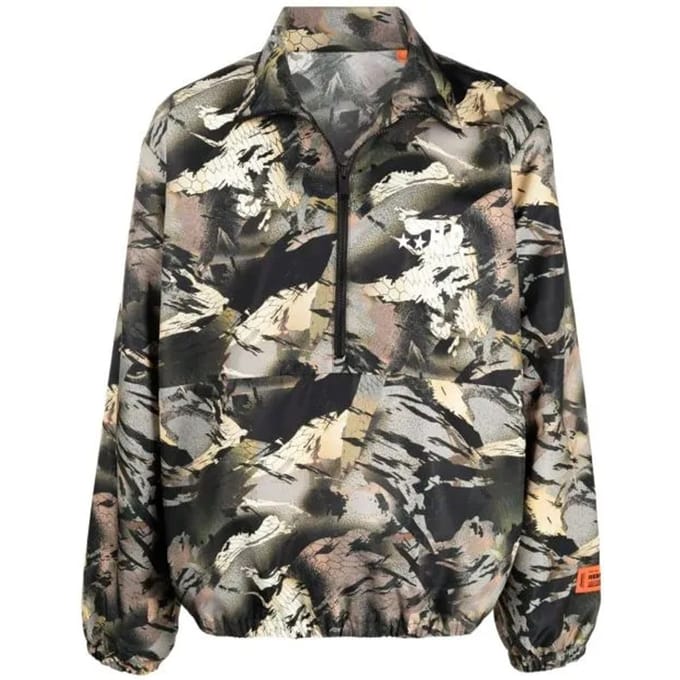 Heron Preston Camouflage Winkbreaker