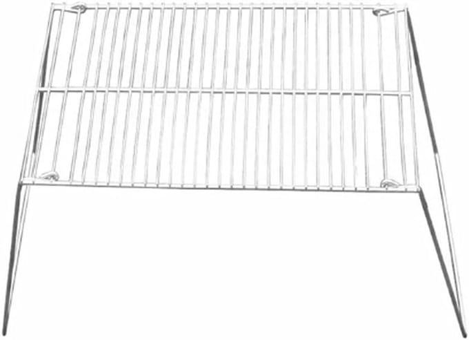 Draagbare Houtskool Grill - Mini BBQ Tafelgrill - Kamperen en buiten koken - Opvouwbaar en compact ontwerp