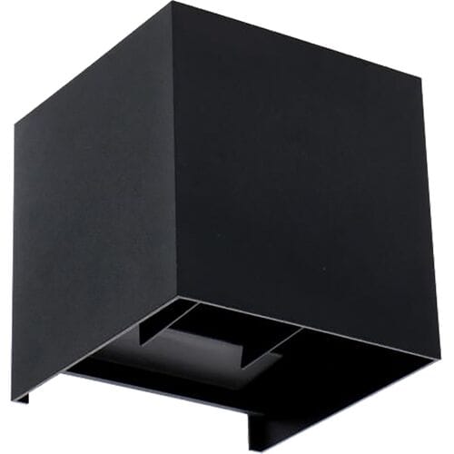 Led's Light Buiten LED wandarmatuur Amarillo Zwart