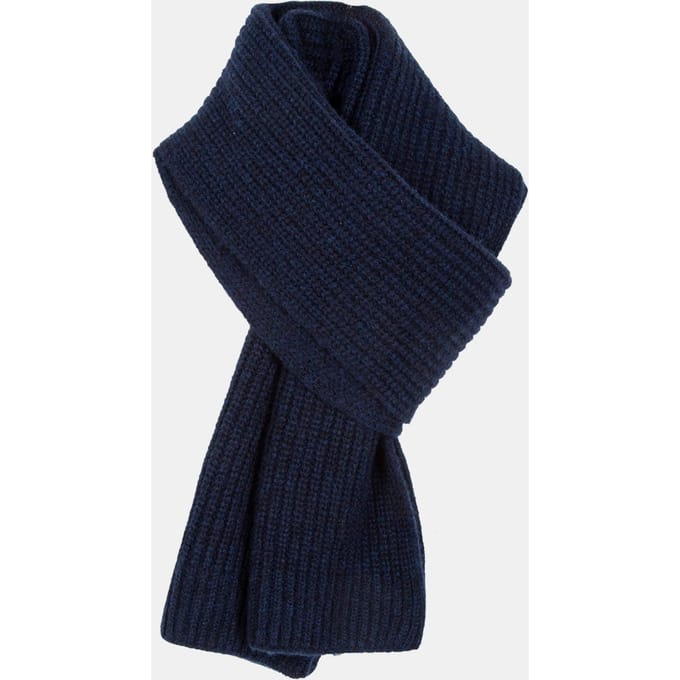 Closed Knitted Scarf Scarves Dark Night Größe: OS | Schals Outlet | Herren | Schwarz