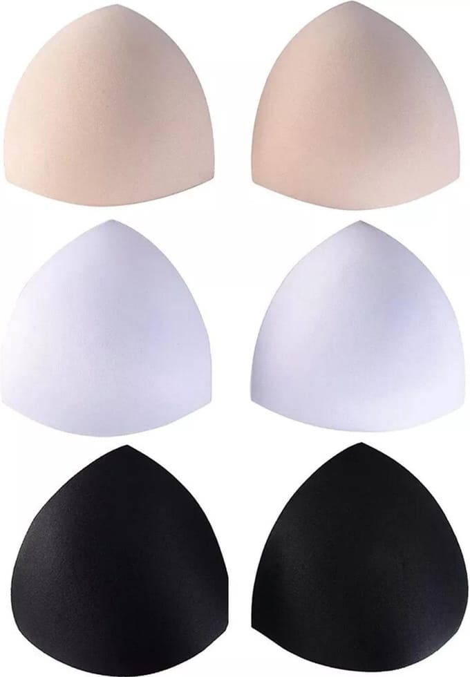 KELERINO. Push Up Vulling voor Bikini en Badpad - Multipack BH vulling