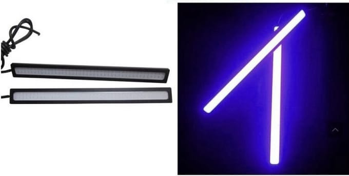 17CM LED - DRL - Violet - 12 volt