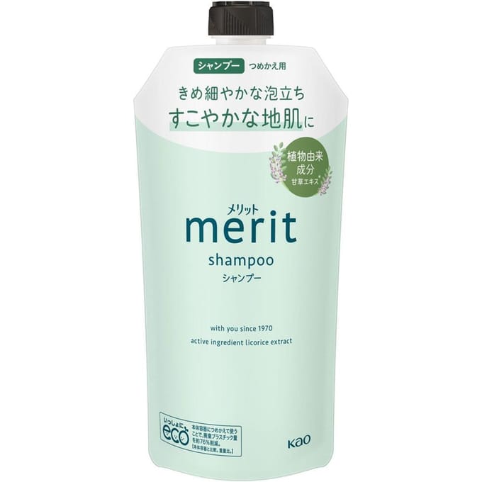 Kao - Merit Shampoo 320ml Refill
