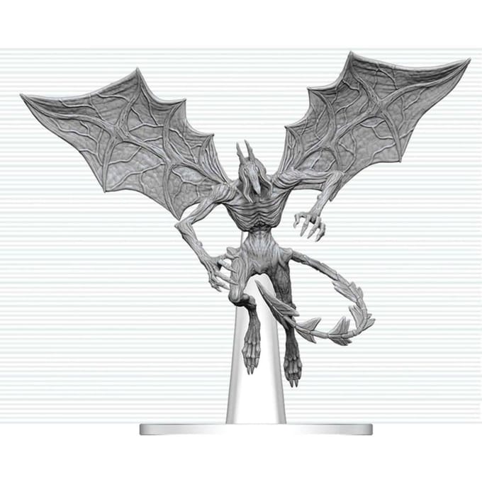 Dungeons & Dragons Nolzur's Marvelous Miniatures Unpainted Miniature Nightgaunt 17 cm