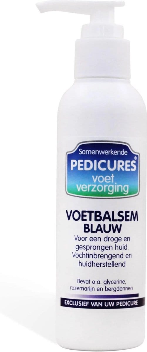 Samenwerkende Pedicures Voetbalsem Blauw 150ml