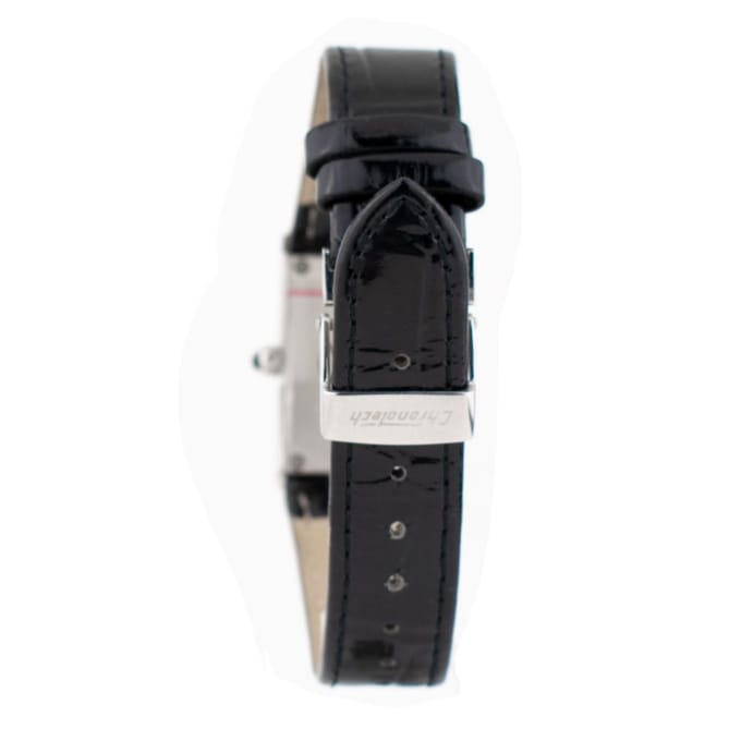 Zegarek CHRONOTECH CT7017L-04. Kwarcowy, Kolor czarny. Kobieta. black