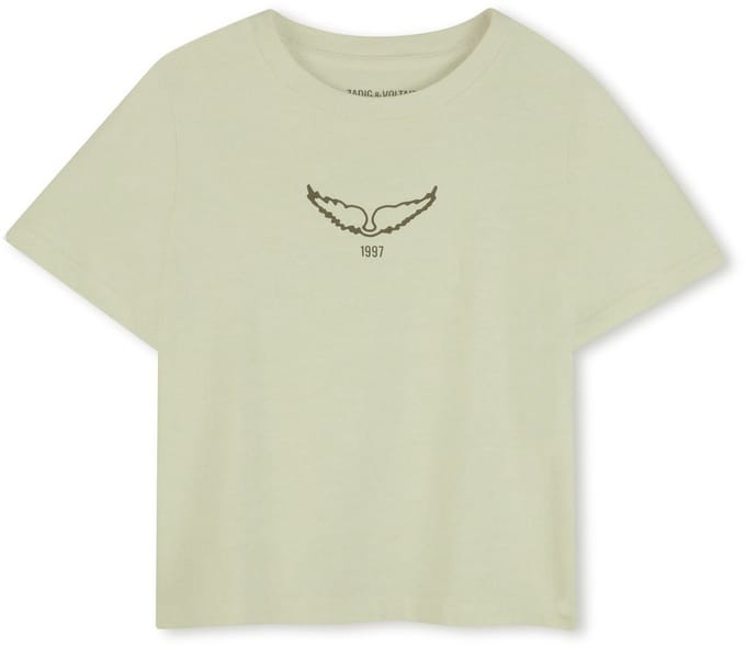 Zadig & Voltaire - Short Sleeve T-Shirt - Green - Maat 140