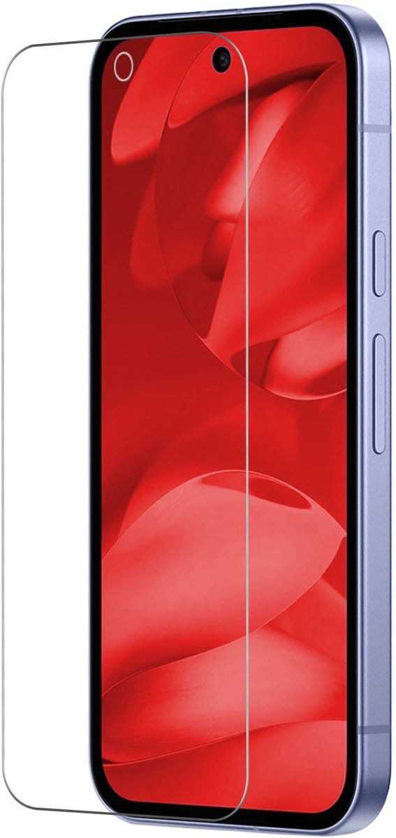 Screenprotector - Geschikt voor Google Pixel 9a - Extra Sterk - Beschermglas - Gehard Glas - Tempered Glass - Screen Protector - Bescherm Cover