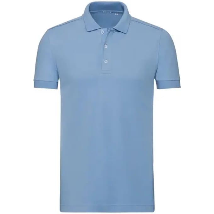 Men's Stretch Poloshirt 'Russell' Fuchsia - S