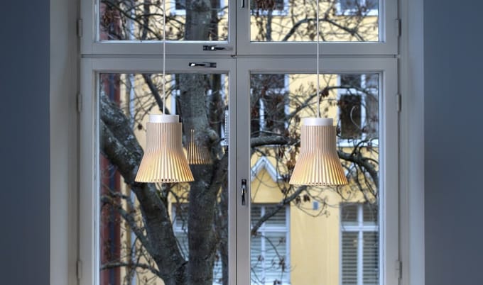 Secto - Petite 4600 pendellamp - berken - bruin