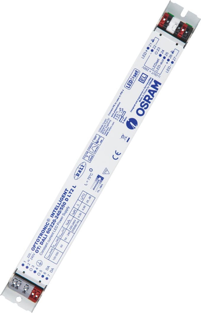 Osram LED Driver | 120mA/550mA 4W/6W 54V/240V | DALI Dimbaar IP20