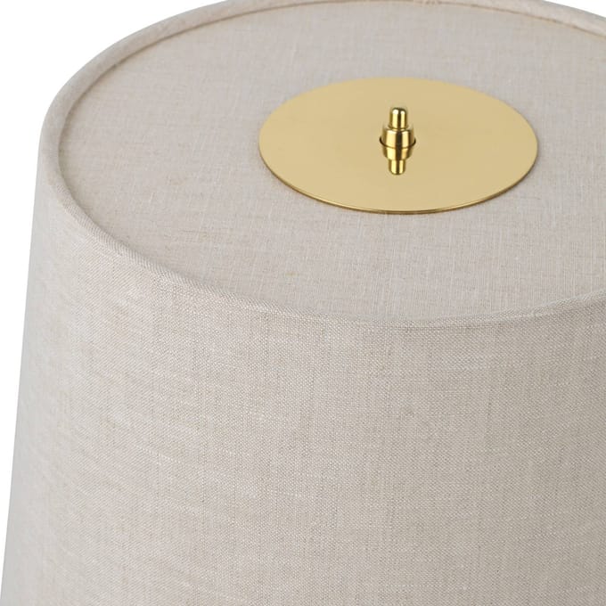GUBI Tynell Collectie 9205 Tafellamp Messing/ Canvas