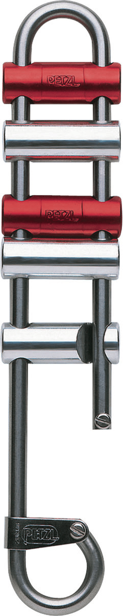Petzl RACK – Afdaalapparaat met instelbare wrijving voor DMR en redding