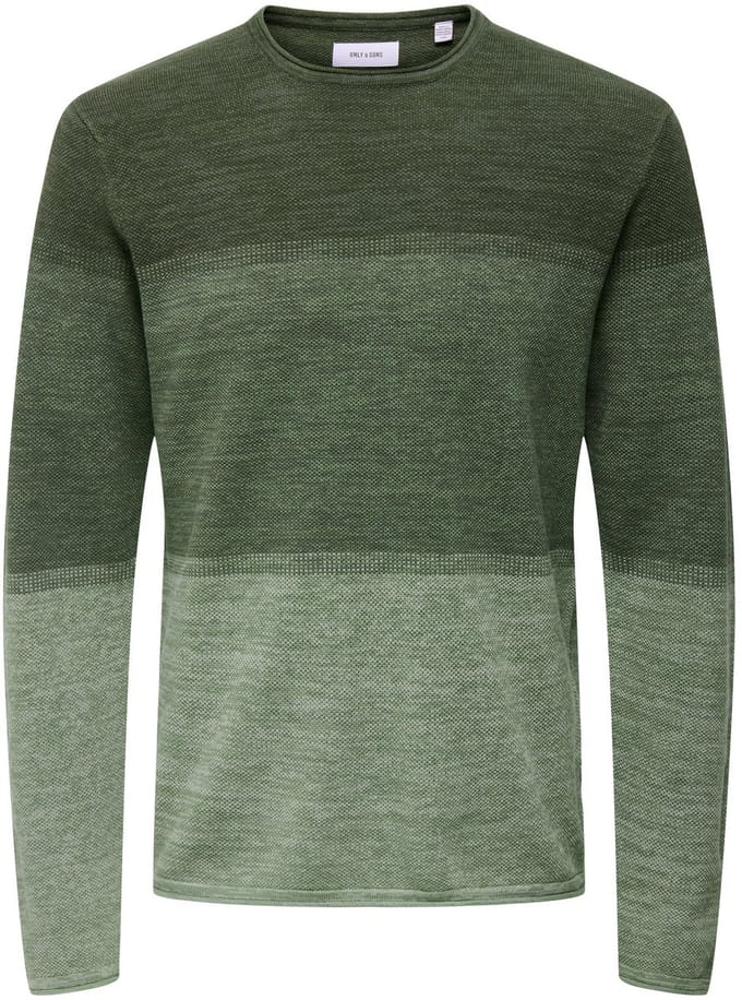 Only & Sons Felix Reg 12 Trui - Heren Sweater - Castor Gray