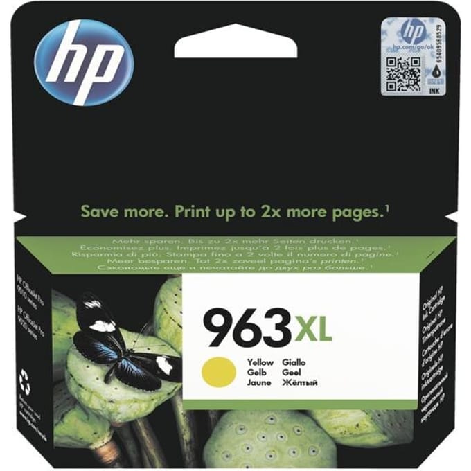 HP 3JA29AE nr. 963XL inktcartridge geel hoge capaciteit (origineel)