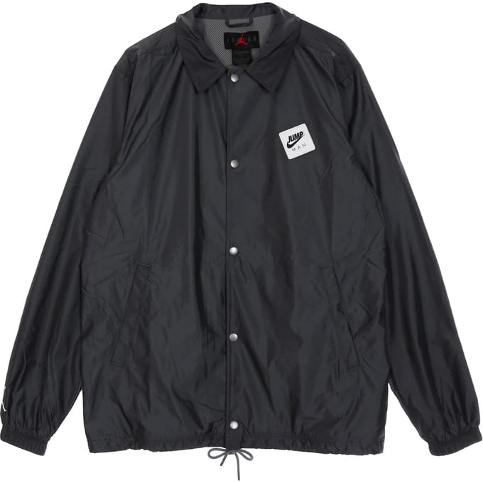 Coach Jacket Heren M Jumpman Classic Jacket Rookgrijs/zwart/wit/wit