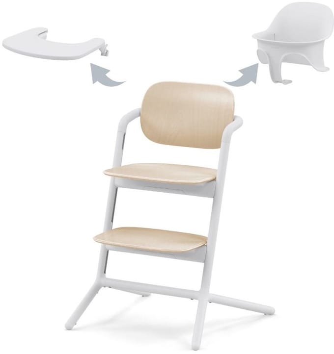 Cybex Lemo Kinderstoel 3-in-1 Set - Sand White