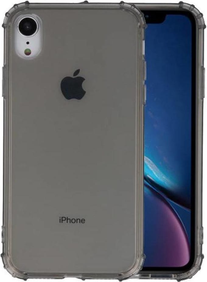 Grijs Schokbestendig TPU hoesje voor iPhone XR