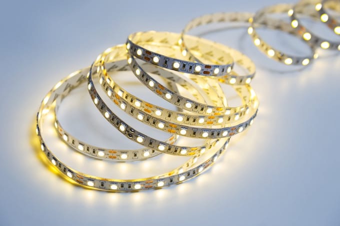 LED strip 5m 12V 3000K IP20 300 SMD 3528 LEDS