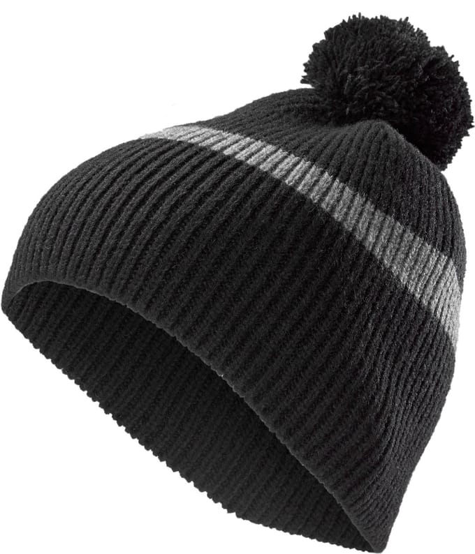 Ferdie Zwarte & Grijze Montagna Beanie