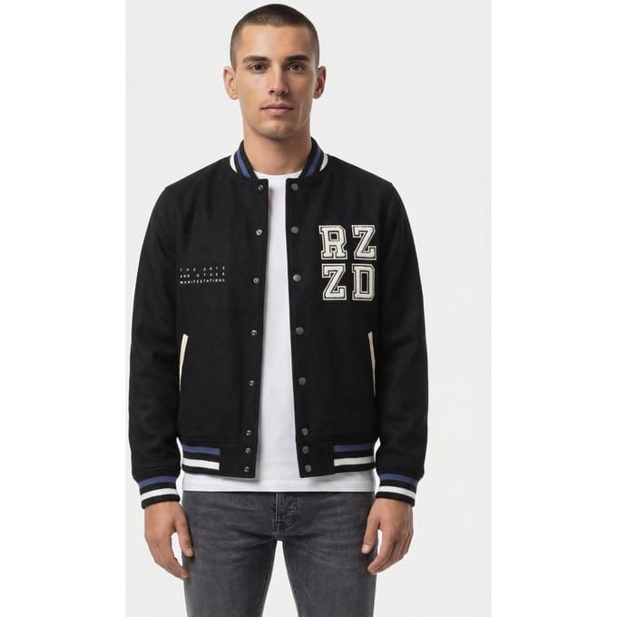 RAIZZED Harlem Jacket Outdoor Deep Black Taglia: S | Bomber Outlet | Uomo | Nero